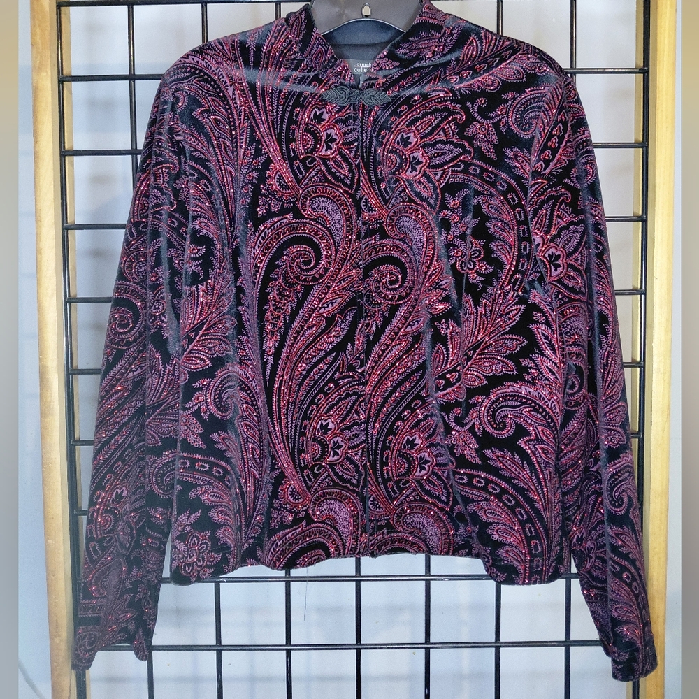 Velvet Paisley Jacket